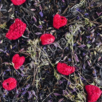 Иван чай байкальский с соцветиями, чабрецом и малиной			
