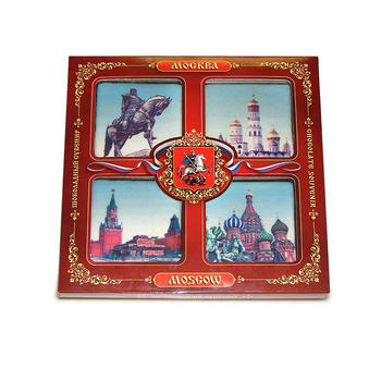Шоколадный набор «Москва», виды города