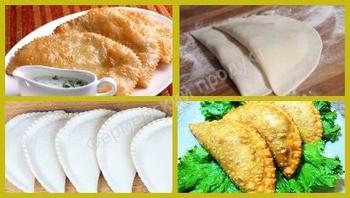 Чебуреки "Крымские с говядиной" ручной работы.