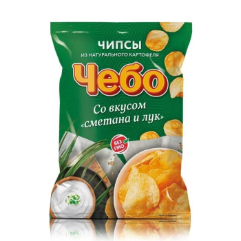 Чипсы картофельные со вкусом «Сметана и лук»