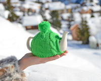 К зеленому чаю – по снегу